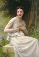 Bouguereau, William-Adolphe - Reflexion(Reflection)